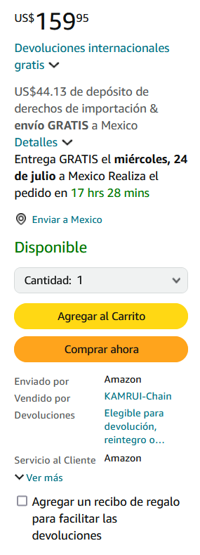 Como comprar en amazon desde mexico